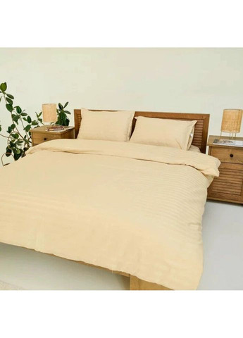 Постельное белье двуспальное Сатин Stripe 72-2 210х175 см Tiare (336328791)