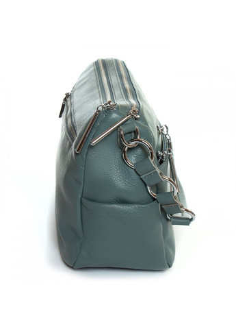 Женская кожаная сумка 8930-9 l-green Alex Rai (282557294)