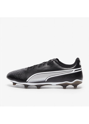 Черные бутсы мужские king match fg/ag black 107570-01 Puma