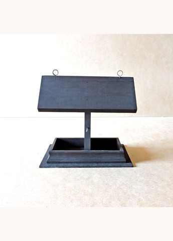 Годівниця садова для птахів Сойка венге (КРМ-000812) No Brand (328606172)