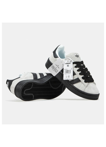 Черно-белые кроссовки унисекс adidas Campus 00s