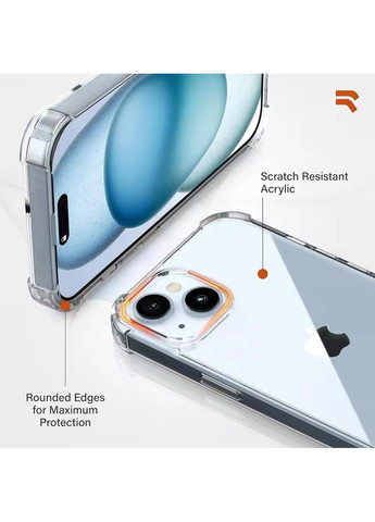 Чохол Magsfe для 13 PRO протиударний Clear case посилені бортики Shockproof на айфон 13 No Brand (369137471)