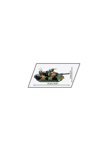 Конструктор Танк M1A2 SEP v3 Абрамс, 1017 деталей (-2623) Cobi (281426050)