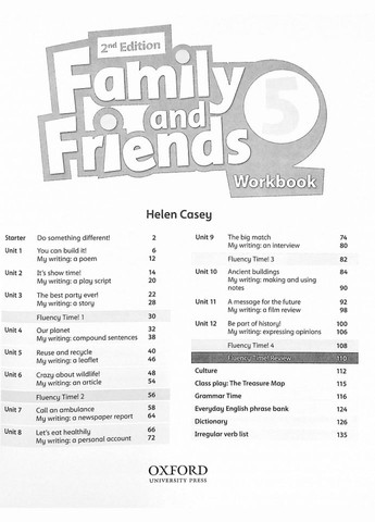 Тетрадь Family and Friends 5 Workbook /2nd edition/ Oxford (336385558)