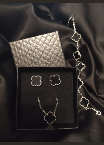 Набір біжутерії Браслет Сережки Підвіска під срібло М1140182 Jingrong (314872720)