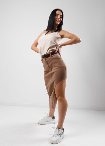 Бежевая женская летняя блузка Fashion Girl Infiniti