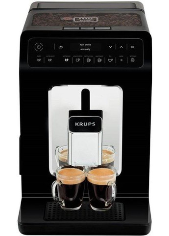 Кофемашина Evidence, 2.3л, зерно, автомат.капуч, дисплей, авторецептов 15, сернор.управление, черный Krups (314778862)
