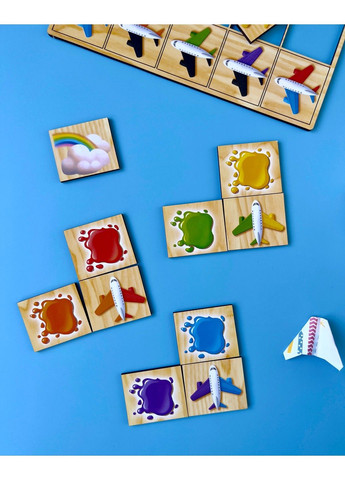 Логічна гра "Літак-кольори" ПСФ 105 Ubumblebees (297129422)