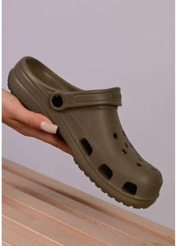 Крокси підліткові хакі Luck Line (343045772)