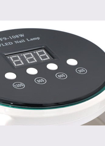 Лампа для ногтей F9-108W 4 режима таймера 108 Вт No Brand (317191397)