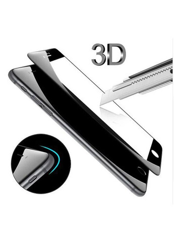 Закаленное защитное стекло на Iphone 6 100% покрытие Черное X-level (335257626)