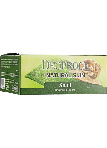 Deoproce Крем для обличчя і тіла, з екстрактом равлика Natural Skin Snail Nourishing Cream 100g (2-1023424) — Крем, Південна Корея (369793715)