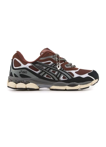 Червоні літні кросівки asics gel-nyc reddish brown асікс гель нюк червоні No Brand