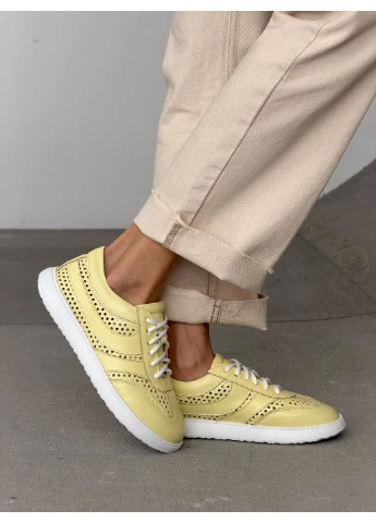 Желтые кеды barefoot No Brand