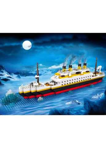Конструктор Титаник 4600 деталей модель роскошного круизного лайнера (8808) MoYu (351586013)