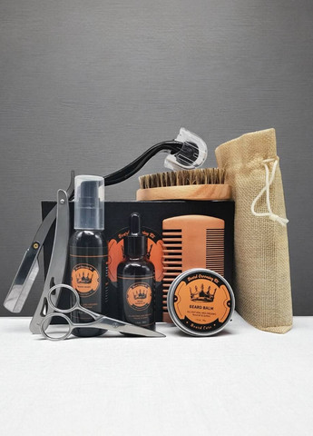 Набір для росту та догляду бороди Beard Kit 9позицій Beard Club (360884583)