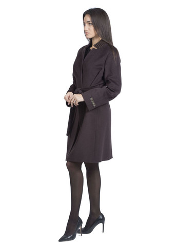 Коричневое демисезонное Женское пальто Bella Bicchi (кемел, ), 39745 No Brand