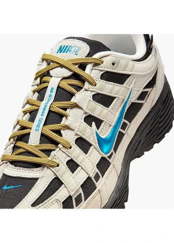 Бежеві кросівки чоловічі p-6000 premium cordura beige Nike