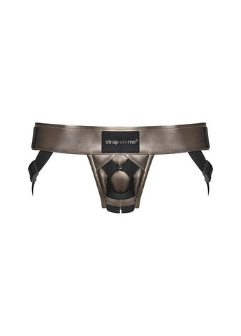 Трусики для страпона StrapOn-Me Leatherette Harness CURIOUS - CherryLove Strap-On-Me (293819371)