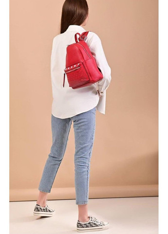 Рюкзак жіночий червоний No Brand Рюкзак для міста (365727242)