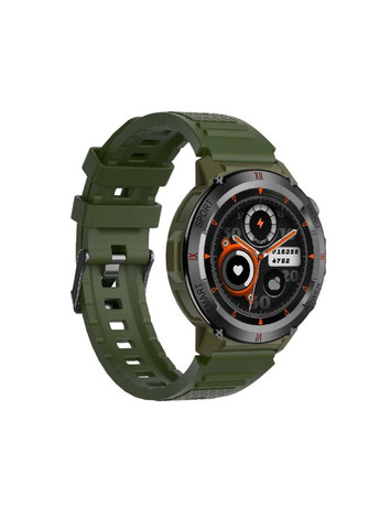 Смарт-годинник W&O IP68 Army Green IWO x22 (365749159)