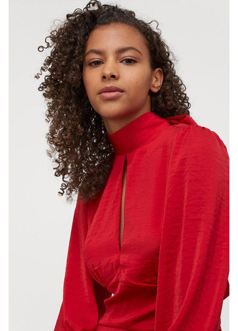 Красное платье демисезон,красный, divided H&M