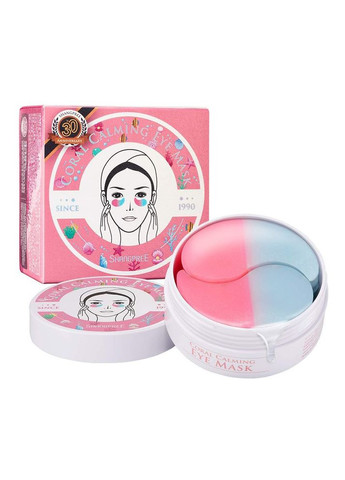 Успокаивающие гидрогелевые патчи под глаза с кораллом Coral Calming Eye Mask 84г/60шт Shangpree (317169471)