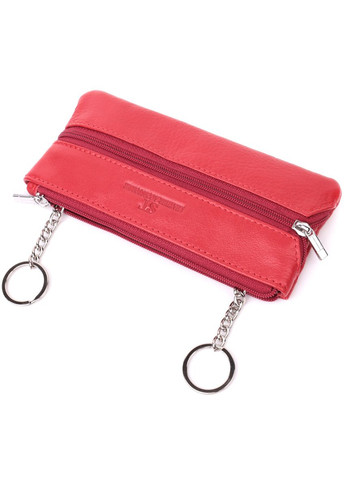 Яркая кожаная ключница на молнии 22557 st leather (298569680)