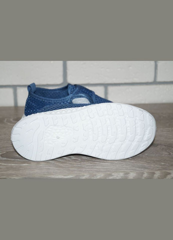 Синие демисезонные кроссовки текстильные синие Vesnoe