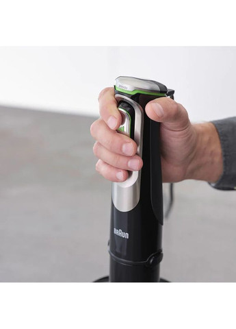 Вертикальный миксер MultiQuick MQ9138XL, 1200 Вт, пластиковая чаша 600 мл + измельчитель 500 мл + кофемолк Braun (360605404)