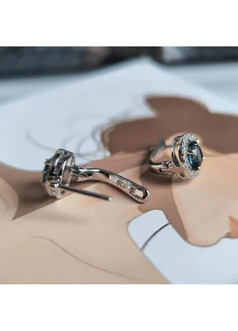 Серьги Silver Flame (382835659)