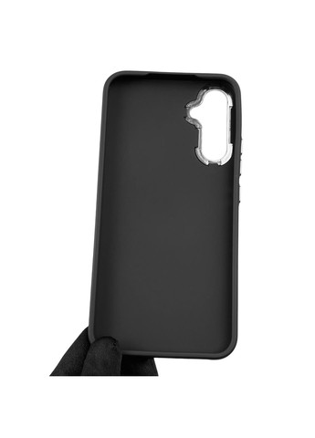 Чохол для Galaxy A34 5G (SM-A346E) із захистом на камеру з мікрофіброю на самсунг а34 5г чорний Samsung (366020880)