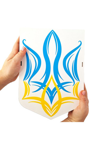 Патриотические подарки в украинском стиле №134 для иностранцев с украинским символикой "ГЕРБ УКРАИНЫ". Царство Меду (330027793)