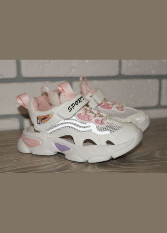 Сандалії дитячі літні відкриті білі Lilin Shoes (299376809)