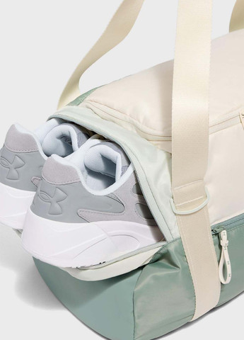 Жіноча Сумка UA Studio Duffle BP 33L Зелений 50 х 25 х 24 см Under Armour (367594182)