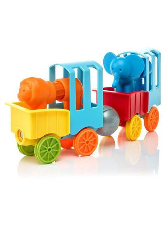 Конструктор Мій перший потяг з тваринами (SMX 410) Smartmax Мой первый поезд с животными (366701522)