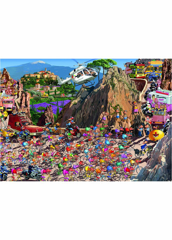 Пазл Велогонки, 1000 элементов () Piatnik PT-548246 (328394295)