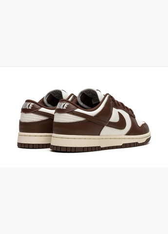 Кроссовки женские Dunk Low Wmns White/Brown DD1503-124 Nike белые (325415287)