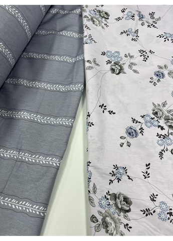 Постільна білизна Флюїд, сатин Сімейний розмір, наволочки 50/70 No Brand (364219756)