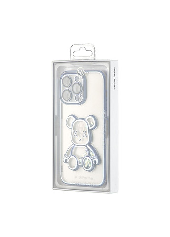 Чохол Shining Bear Protected Camera iPhone 15 Pro Max Blue Case (306654921)