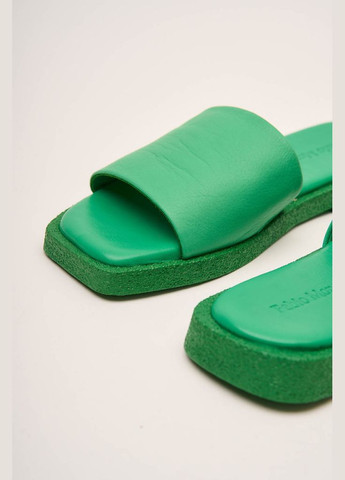 Зеленые шлепанцы 177234 Fabio Monelli