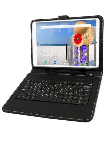 Планшет-телефон 4GB/64GB IPS 10/1'' с чехлом-клавиатурой Green Adronix MT Pad 464 LTE (324423679)