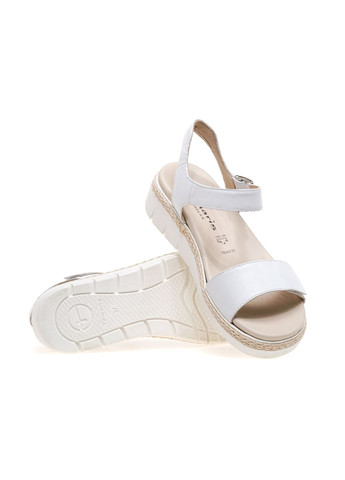 Белые босоножки женские 1-28260 /100 42 Tamaris