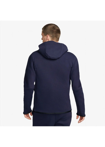 Толстовка чоловіча Paris Saint-Germain 23/24 Nsw Tech Fleece Hoodie Fzwr Blue Nike (364662433)