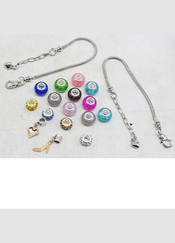 Набір для створення дитячих прикрас біжутерії типу пандора "Princess" (вид 1) (FT2031) MIC (362429552)