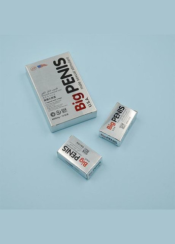 Виагра Big Penis китайские возбуждающие таблетки для мужчин для секса потенции эрекции мощное возбуждающее средство Viagra 12 шт No Brand (338864541)