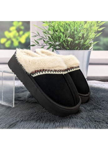 Черные тапочки домашние женские Fashion