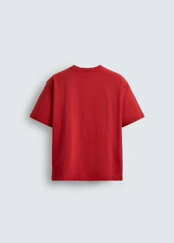 Червона футболка Zara