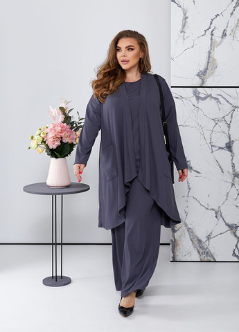 Трикотажный костюм тройка No Brand (302753043)