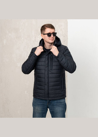 Темно-синяя демисезонная куртка мужская демисезонная большого размера SK